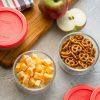 Pyrex Pyrex® Simply Store® 6-piece Glass Food Storage Container Set with Red Lids