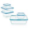 Pyrex Snapware® Total Solution® Pyrex® Glass 10-piece Food Storage Container