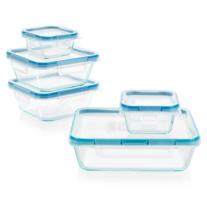 Pyrex Snapware® Total Solution® Pyrex® Glass 10-piece Food Storage Container