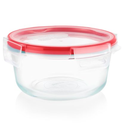 Pyrex Pyrex® Freshlock™ 4-cup Round Glass Storage