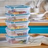 Pyrex Snapware® Total Solution® 10-piece Rectangular Plastic Food Storage Set