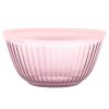 Pyrex Pyrex® Sculpted Tinted Glass 2.3QT Mixing Bowl with Lid, Pink
