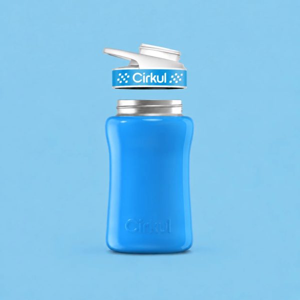 Cirkul 12oz. Stainless Steel Bottle & Comfort Grip Lid