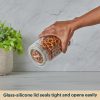 Pyrex Pyrex® 4-Piece Lightweight Glass Canister Set