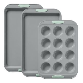 Pyrex Pyrex® Metal Bakeware 3-Piece Set in Sage