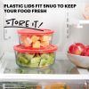 Pyrex Pyrex® Simply Store® 4-piece Round Glass Storage Set