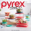Pyrex Pyrex® Simply Store® 4-piece Round Glass Storage Set