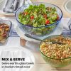 Pyrex Pyrex® Colors Sculpted Tinted 3-piece Mixing Bowl Set