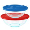 Pyrex Pyrex® Smart Essentials® 4-piece Glass Mixing Bowl Set
