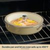 Pyrex Pyrex® Ceramic Cookware 7.7-in/2qt Saucepan with Lid