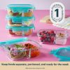 Pyrex Pyrex® MealBox 10-Piece Divided Storage Set, 2.3 Cup