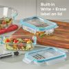 Pyrex Snapware® Total Solution® Pyrex® 4-piece Glass Storage Set with Plastic Lids
