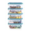 Pyrex Snapware® Total Solution® 10-piece Rectangular Plastic Food Storage Set