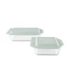 Pyrex Pyrex® Deep 4-piece Baking Dish Set with Sage Lids