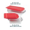 Pyrex Pyrex® Basics 4-piece Glass Bakeware Set