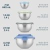 Pyrex Pyrex® 8-piece Stainless Steel Mixing Bowl Set