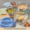 Pyrex Pyrex® 8-piece Stainless Steel Mixing Bowl Set