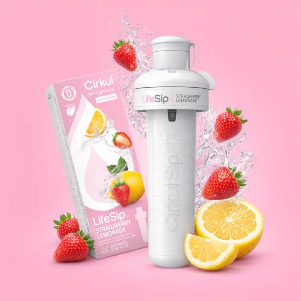 Cirkul LifeSip Strawberry Lemonade (Stevia)