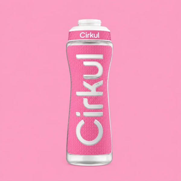 Cirkul 22oz. Grip Squeeze Plastic Bottle & Sport Lid