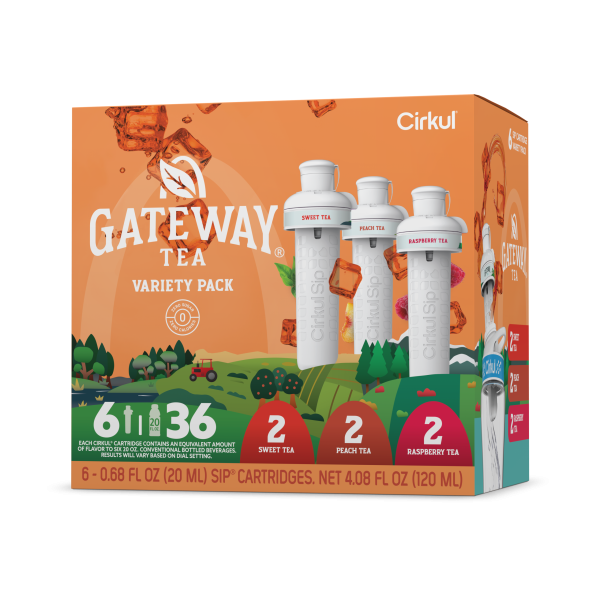 Cirkul Gateway Tea® 6-Pack Variety Pack