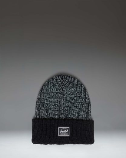 Herschel Supply Co Elmer Reflective Ribbed Beanie