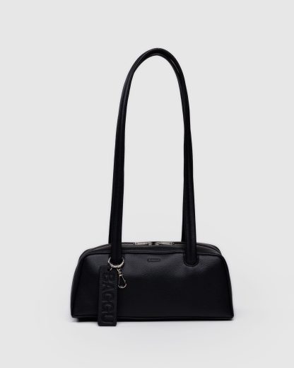 Baggu Small Recycled Leather Bowler Bag