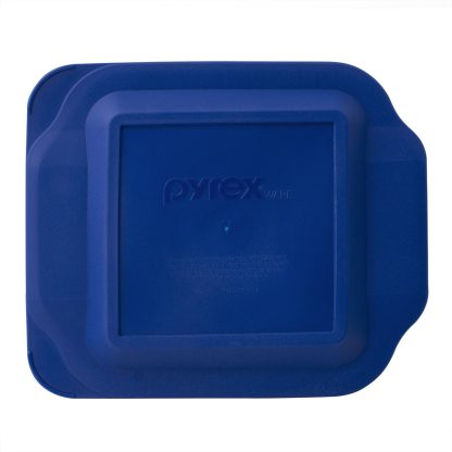 Pyrex Pyrex® Blue Plastic Lid for Watercolor Collection 8" Square Baking Dish