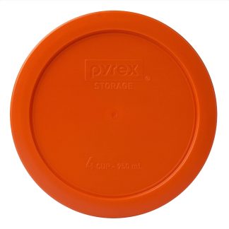 Pyrex Pyrex® Orange Lid for 4-cup Glass Food Storage Container