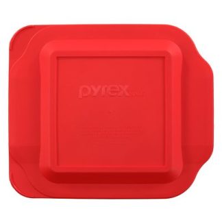 Pyrex Pyrex® Red Lid for 8" Square Glass Baking Dish