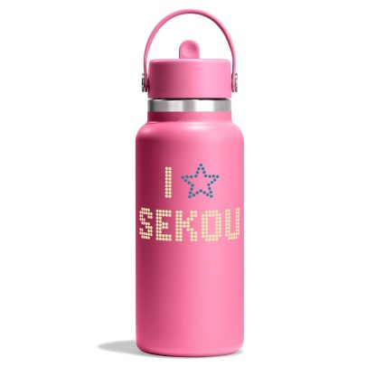 Hydro Flask Sekou Star Pink - 32 oz Bottle