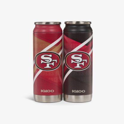 Igloo San Francisco 49ers Home & Away 16 Oz Can 2-Pack