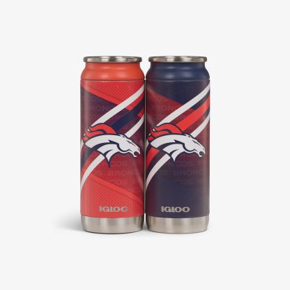 Igloo Denver Broncos Home & Away 16 Oz Can 2-Pack