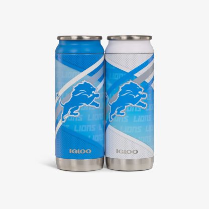 Igloo Detroit Lions Home & Away 16 Oz Can 2-Pack