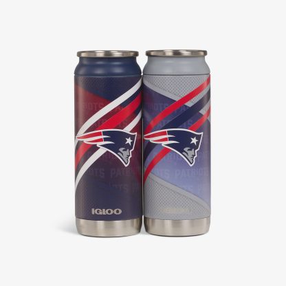 Igloo New England Patriots Home & Away 16 Oz Can 2-Pack